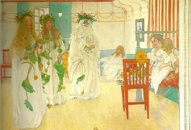 Carl Larsson gratulation china oil painting image